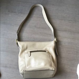 Off white coach cross body bag